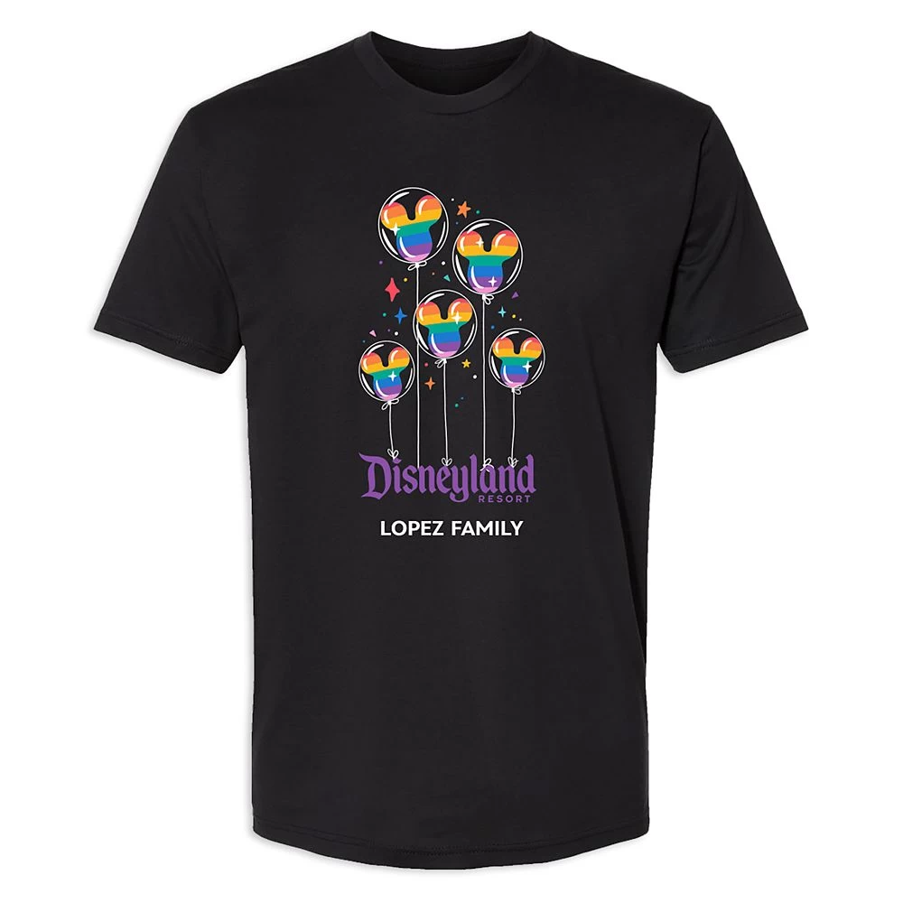 Adults' Disneyland Mickey Mouse Balloon T-Shirt – Customized 4 Adults' Disneyland Mickey Mouse Balloon T-Shirt – Customized - Image 2
