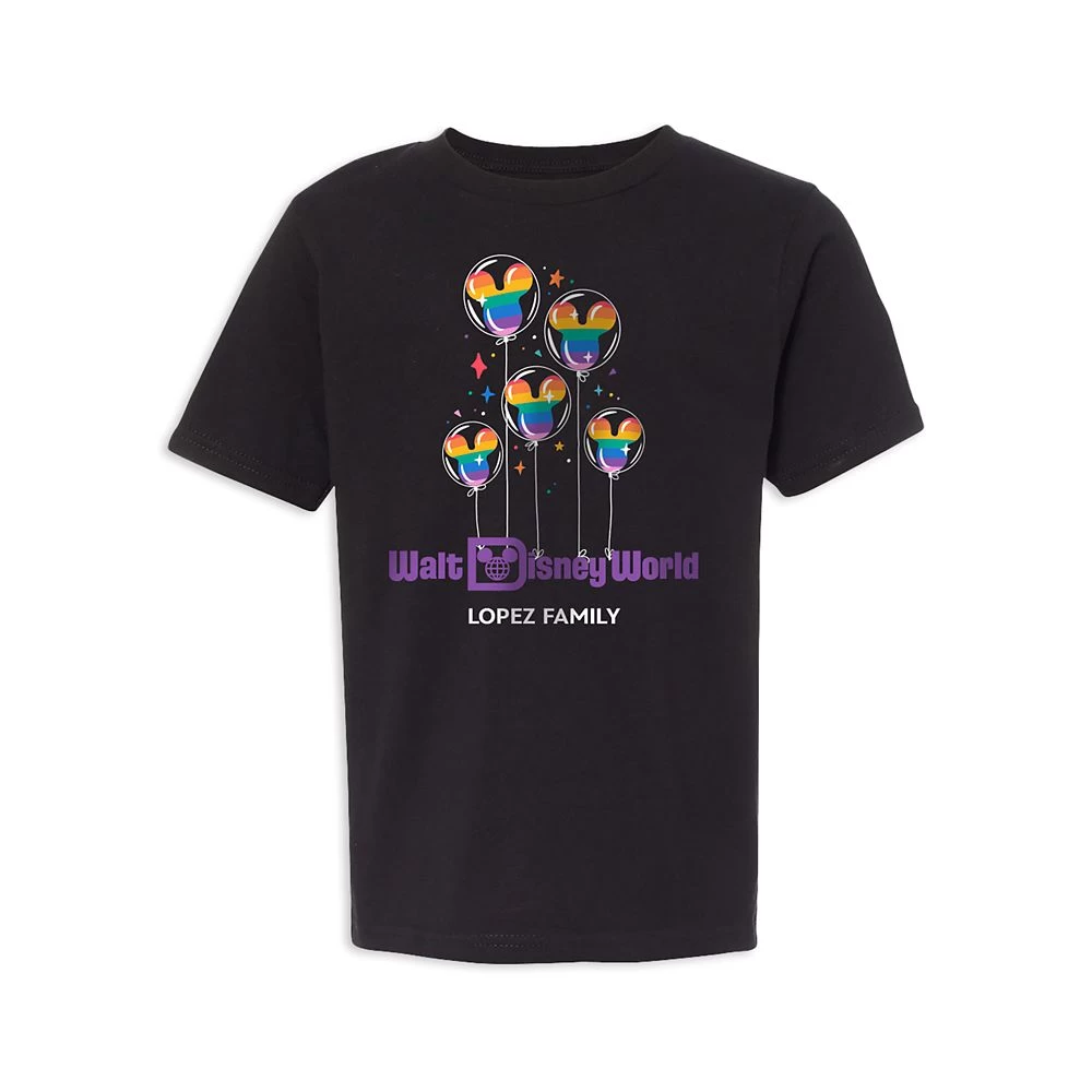 Kids' Walt Disney World Mickey Mouse Balloon T-Shirt – Customized 4 Kids' Walt Disney World Mickey Mouse Balloon T-Shirt – Customized - Image 2
