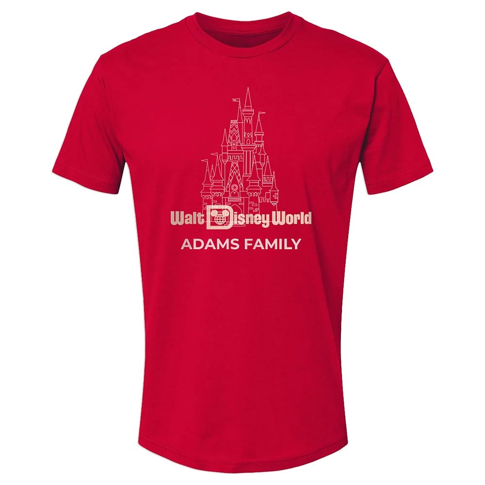 Adults' Cinderella Castle Walt Disney World T-Shirt – Customized 8 Adults' Cinderella Castle Walt Disney World T-Shirt – Customized - Image 6
