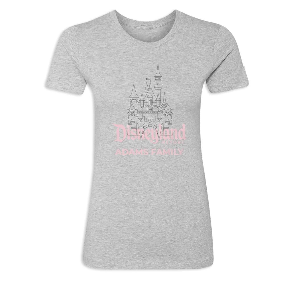 Women's Sleeping Beauty Castle Disneyland T-Shirt – Customized 6 Women's Sleeping Beauty Castle Disneyland T-Shirt – Customized - Image 4