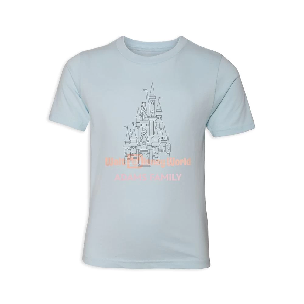 Kids' Cinderella Castle Walt Disney World T-Shirt – Customized 5 Kids' Cinderella Castle Walt Disney World T-Shirt – Customized - Image 3