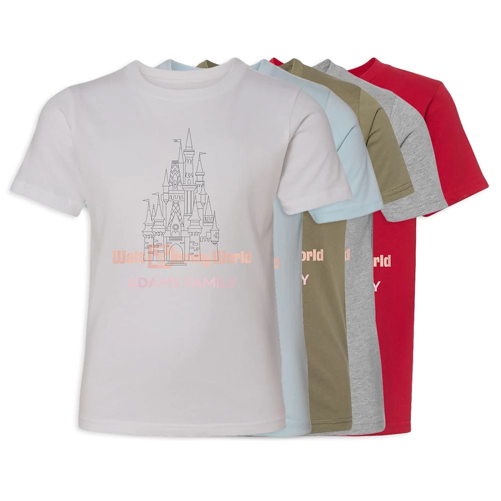 Kids' Cinderella Castle Walt Disney World T-Shirt – Customized 3 Kids' Cinderella Castle Walt Disney World T-Shirt – Customized