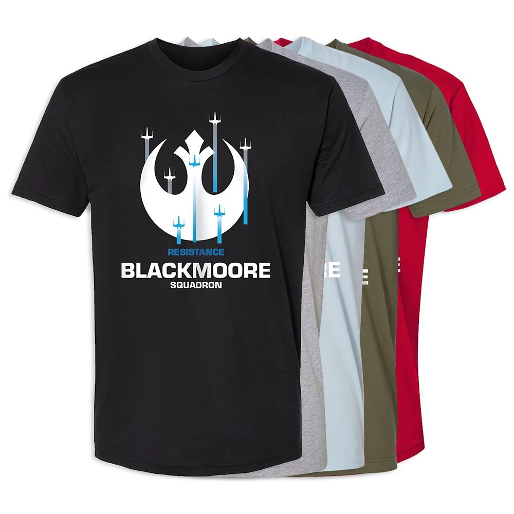 Disney Adults' Star Wars Resistance Squadron T-Shirt – Customized 3 Disney Adults' Star Wars Resistance Squadron T-Shirt – Customized