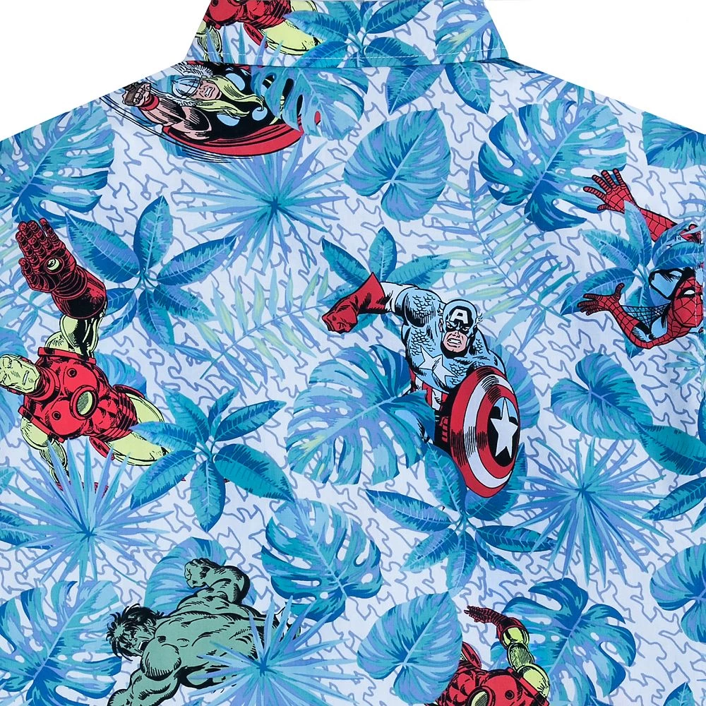 Disney The Avengers Woven Shirt For Adults 4 Disney The Avengers Woven Shirt For Adults - Image 2