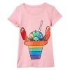 Disney Stitch Rainbow Shave Ice T-Shirt For Girls – Lilo & Stitch 1 Disney Stitch Rainbow Shave Ice T-Shirt For Girls – Lilo & Stitch -Girls Clothing Store 7807107060244