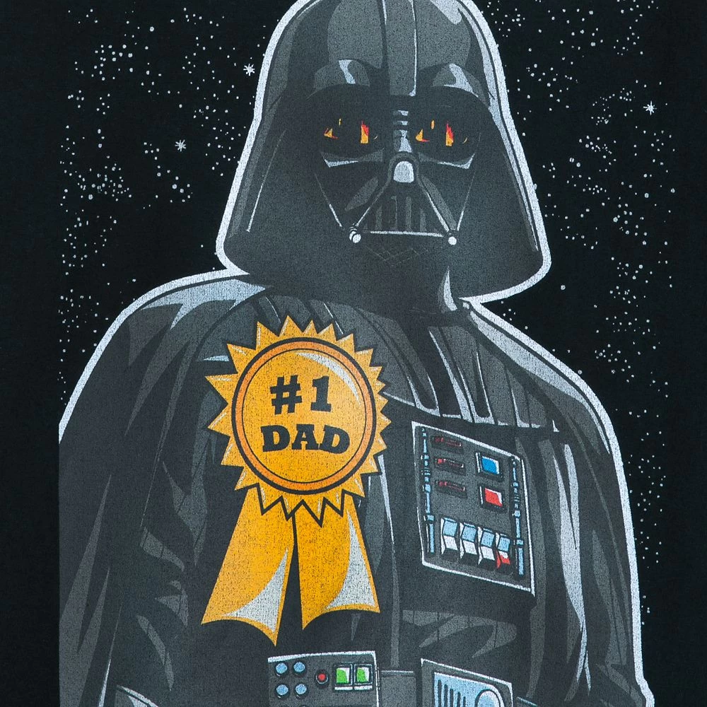 Disney Darth Vader ''Father Of The Year'' Long Sleeve T-Shirt For Men – Star Wars 4 Disney Darth Vader ''Father Of The Year'' Long Sleeve T-Shirt For Men – Star Wars - Image 2
