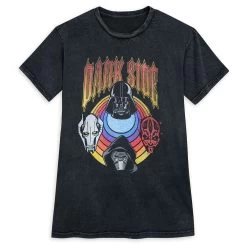 Disney Dark Side Mineral Wash T-Shirt For Adults β Star Wars