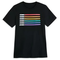 Disney LIGHTSABER Pride T-Shirt For Adults – Star Wars Pride Collection