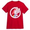Mickey Mouse Peace Sign T-Shirt For Adults – Disney Pride Collection 2 Mickey Mouse Peace Sign T-Shirt For Adults – Disney Pride Collection -Girls Clothing Store 7807107060478