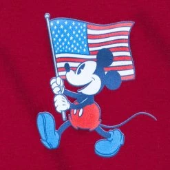 Disney Mickey Mouse Americana T-Shirt For Adults -Girls Clothing Store 7807107060515 2