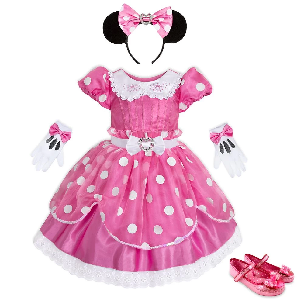 Disney Minnie Mouse Costume Collection For Kids – Pink 3 Disney Minnie Mouse Costume Collection For Kids – Pink
